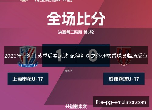 2023年上海江苏季后赛风波 纪律判罚之外还需看球员临场反应